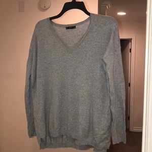 Gray sweater